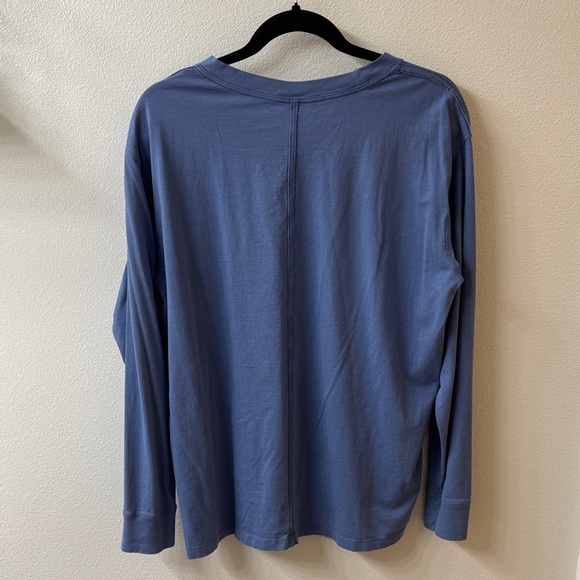 lululemon athletica Long Sleeve Tee in Slate Blue - Picture 3 of 4